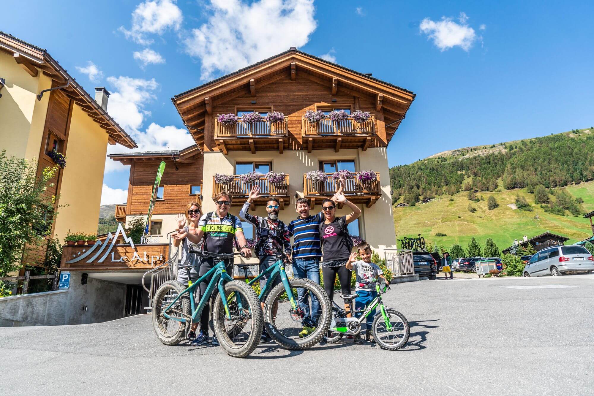 Attrezzature per Bikers - hotel le Alpi